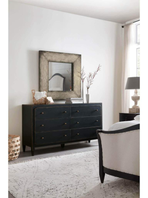 Ciao Bella 6 Drawer Dresser, Black