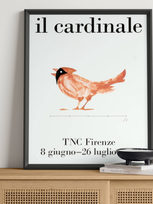 24" X 30" Cardinal Framed Wall Art - Project 62™