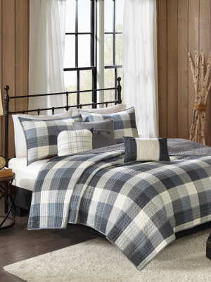 Warren Herringbone Coverlet Set 6pc - Jla Home®