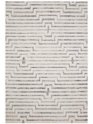 Loloi Rug Hagen Hag-03, White/sky