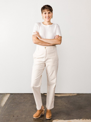 Volta Pant In Natural