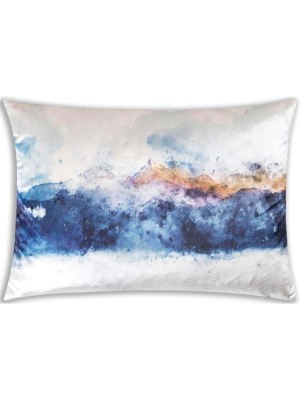 Cloud 9 Bali Lumbar Pillow, Blue Multi
