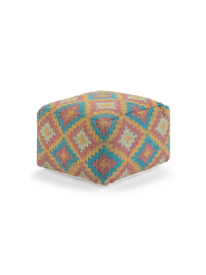 Moreau Square Moroccan Inspired Pouf - Wyndenhall