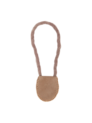 Leather Pouch Necklace For 6" Waldorf Dolls