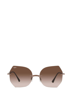 Ray-ban Geometric Frame Sunglasses