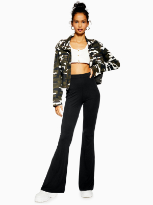 Petite Skinny Rib Flares