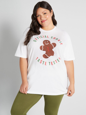 Holiday Cookie Credentials Graphic Tee