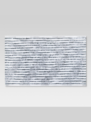 20"x32" Spacedye Striped Bath Rug - Threshold™