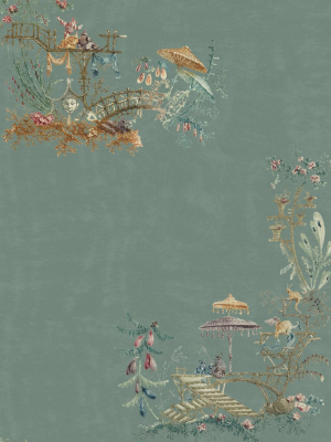 Chinoiserie Wallpaper In Blue From The Wallpaper Compendium Collection By Mind The Gap