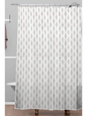 Holli Zollinger Boho Diamond Shower Curtain - Deny Designs