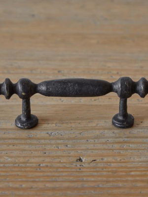Handmade Mexican Riveted Drawer Pull, Large