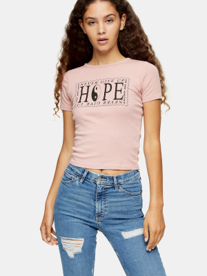 Pink Yin Yang Hope T-shirt