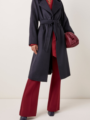 Manuela Belted Camel Hair Coat