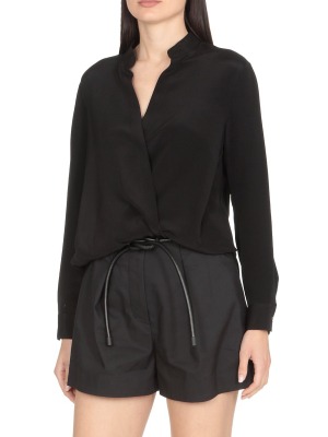 3.1 Phillip Lim Draped Blouse