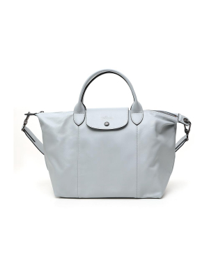 Longchamp Le Pliage Cuir Medium Tote Bag