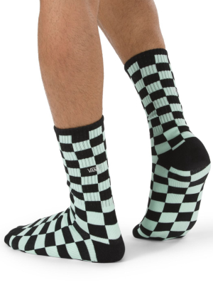 Checkerboard Crew Sock