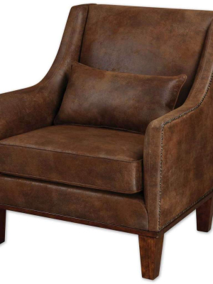 Clay Leather Armchair