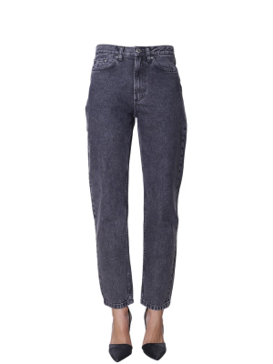 A.p.c. Stitched Detailed Cropped Jeans