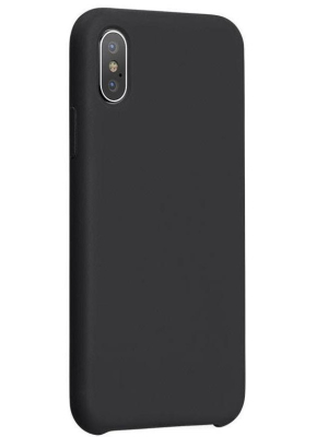 Monoprice Iphone Xs Soft Touch Case - Black, Ultra-slim Design With A Strong Polycarbonate Shell - Form Collection