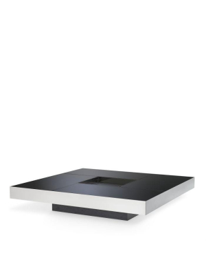 Eichholtz Allure Coffee Table - Silver & Black