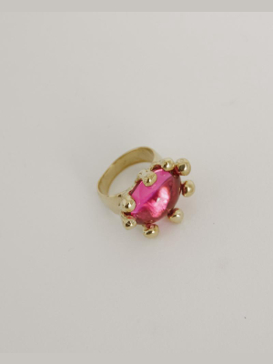 Diva Ring In Fuchsia