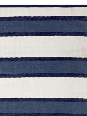 Perennials® Awning Stripe Indoor/outdoor Rug, Navy