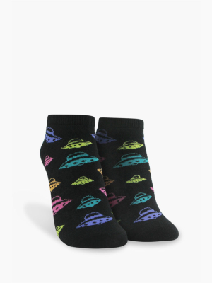 Flying Saucer Ankle Socks