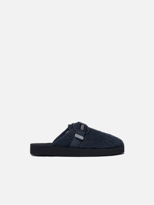 Archive Je X Suicoke Polar Fleece Slide / Navy