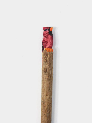 Wooden Cardinal Pen