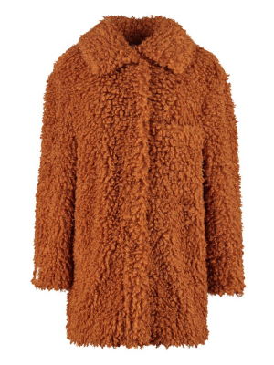 Stella Mccartney Faux Fur Josephine Coat