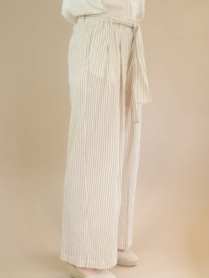 Pamano Pants - Striped Print