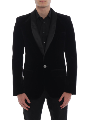 Balmain Velvet Suit Jacket