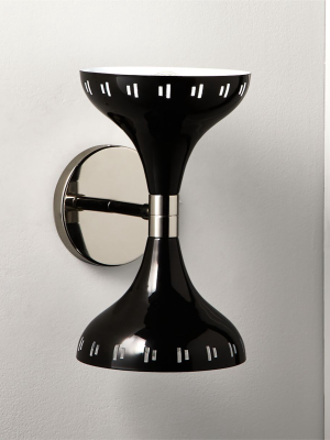 Holloway Black Sconce