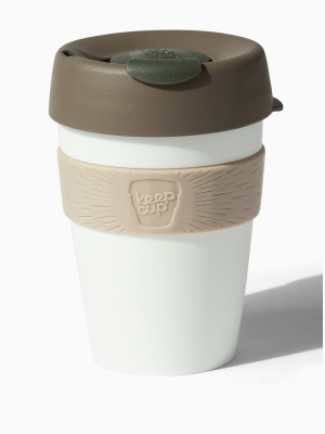 White Reusable Latte Keep Cup