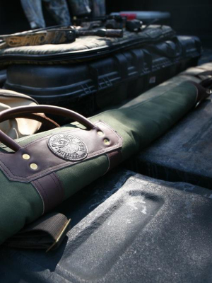 Canvas Shotgun Case With Micro-suede Lining