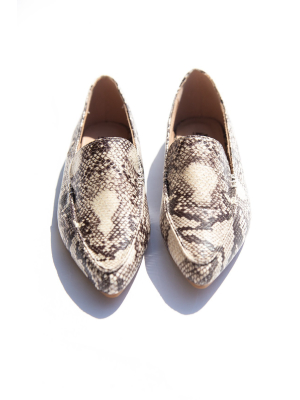 Serena Snake Loafers