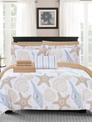 Eula Bed In A Bag Comforter Set - Chic Home