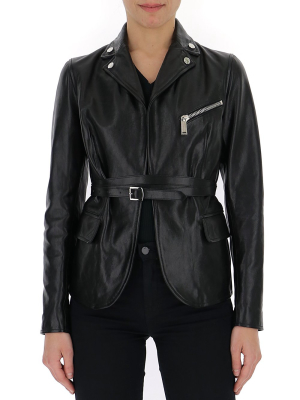 Dsquared2 Belted Biker Jacket