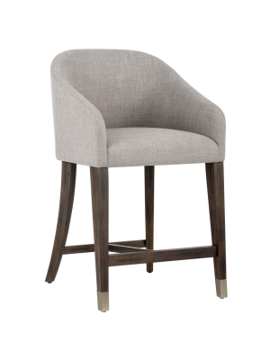 Nellie Counter Stool, Arena Cement