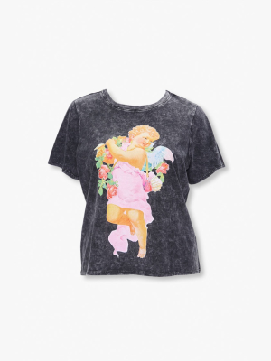 Plus Size Cherub Graphic Tee