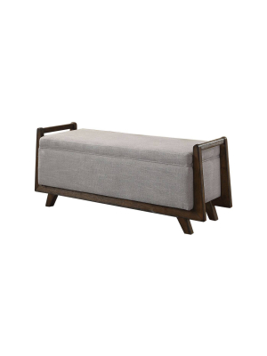 Iohomes Menzel Contemporary Storage Bench - Homes: Inside + Out