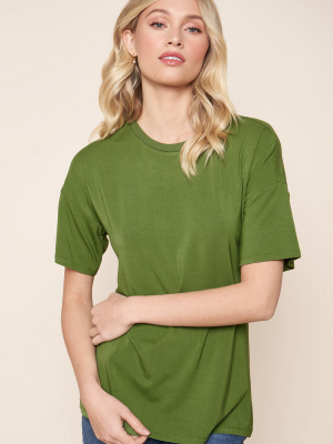 Everyday Short Sleeve Jersey Knit T Shirt