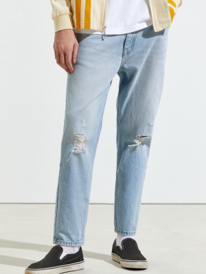 Bdg Cielo Light Wash Destructed Dad Jean