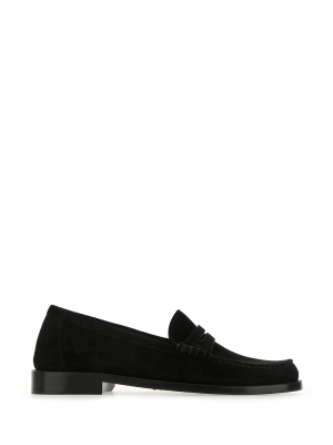 Saint Laurent Le Loafer Monogram Penny Slippers