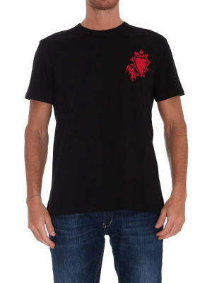 Alexander Mcqueen Heart Logo Print T-shirt