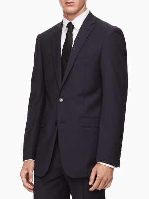 Skinny Fit Navy Suit Jacket