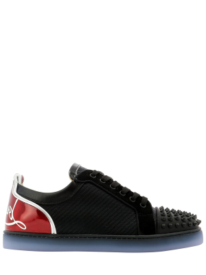 Christian Louboutin Fun Louis Junior Spikes Sneakers