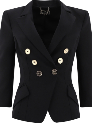 Elisabetta Franchi Double-breasted Tailored Blazer