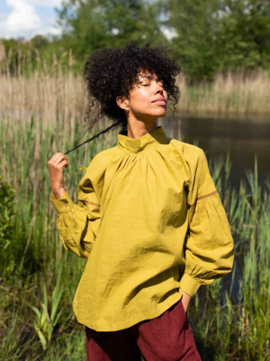 Canary Yellow Summer Top