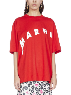 Marni Logo Print T-shirt